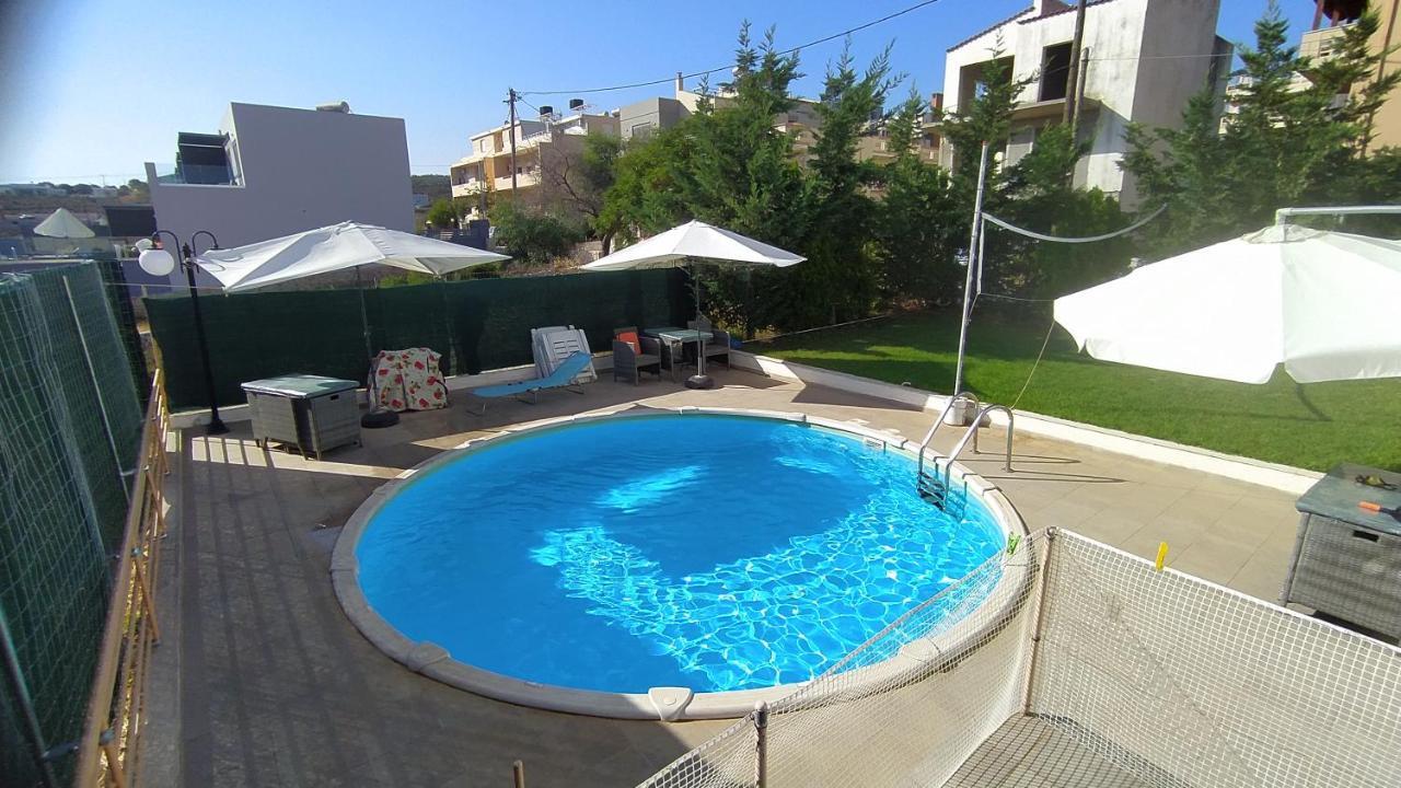 Thanasis Villa Kounoupidhianá Exterior foto